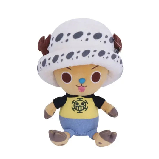 Peluche One Piece - Trafalgar Law (versione Cappello Bianco)