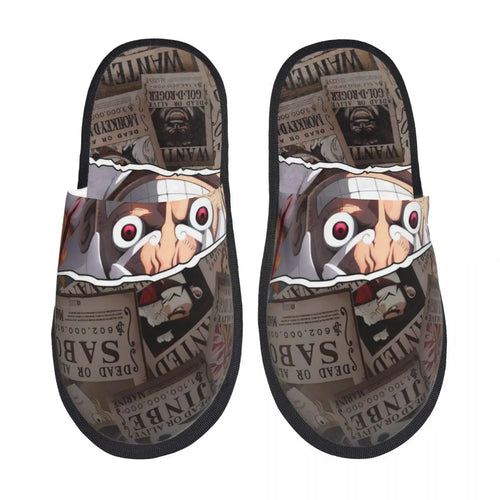 Pantofole One Piece - Design di Sabo, Luffy e Ace (fratelli)