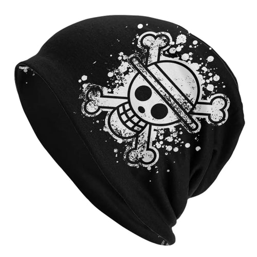 Bonnet One Piece - Skull Paillettes Argent