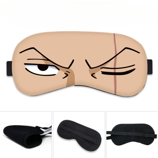 Maschera per dormire One Piece - Design dell'occhio di Roronoa Zoro