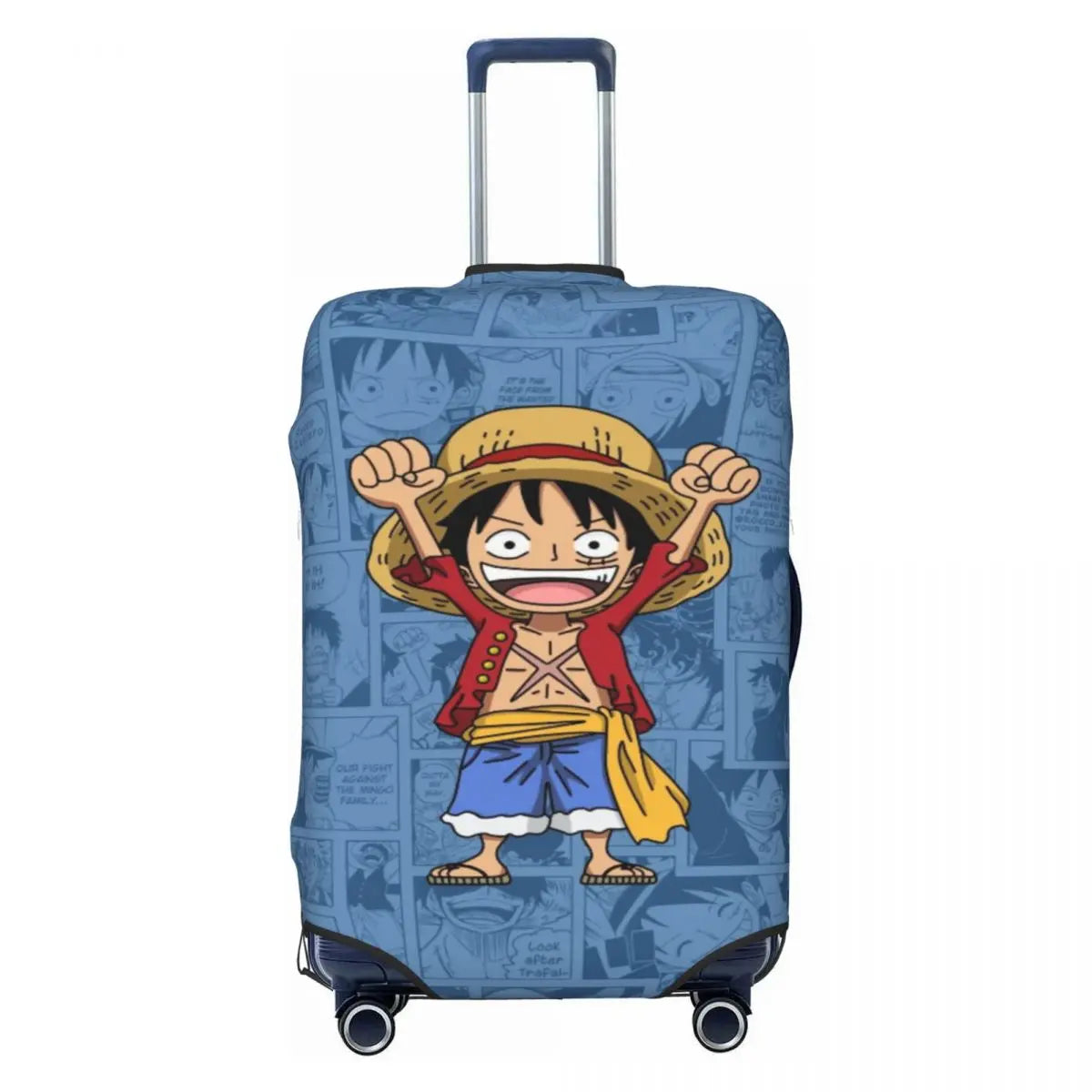 Housse de Valise One Piece - Luffy Souriant Mode Aventure