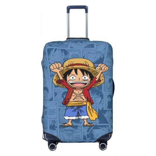 Housse de Valise One Piece - Luffy Souriant Mode Aventure