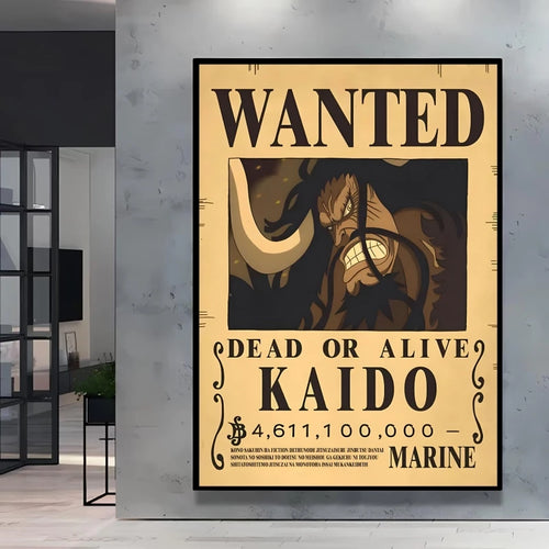 Póster de One Piece Wanted - Kaido de las Cien Bestias