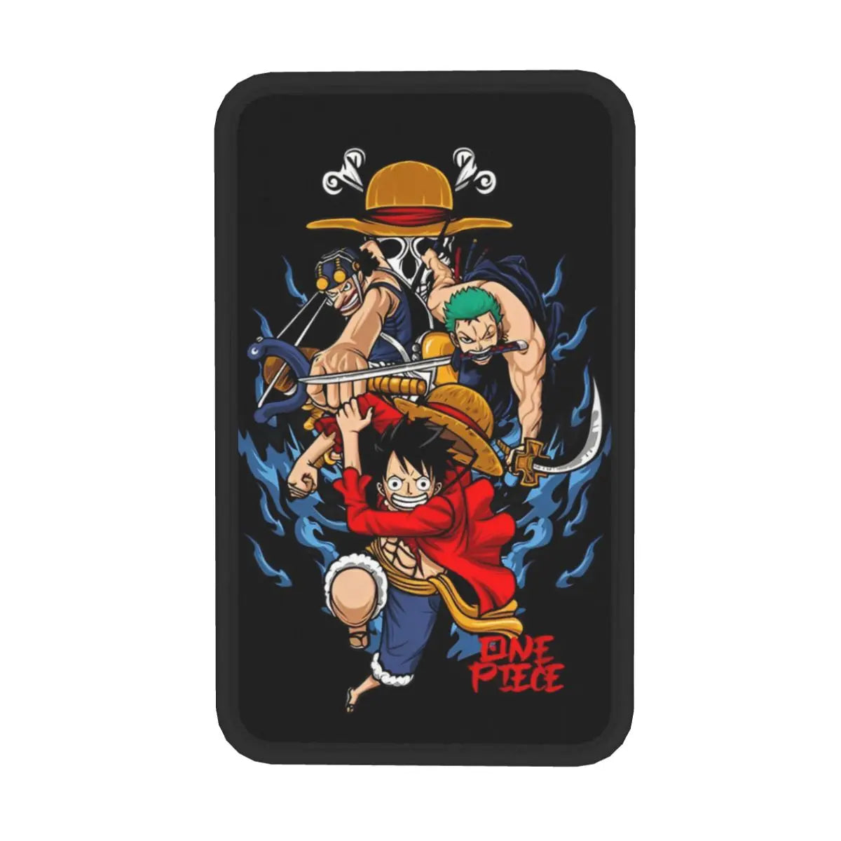 Funda para reposabrazos de One Piece - Duelo épico Luffy vs Kaido (Protector de coche)