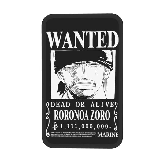 Copribracciolo One Piece - Poster ricercato di Roronoa Zoro (design vintage)