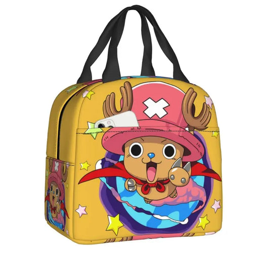 Sac isotherme One Piece – Tony Tony Chopper Jaune Cartoon