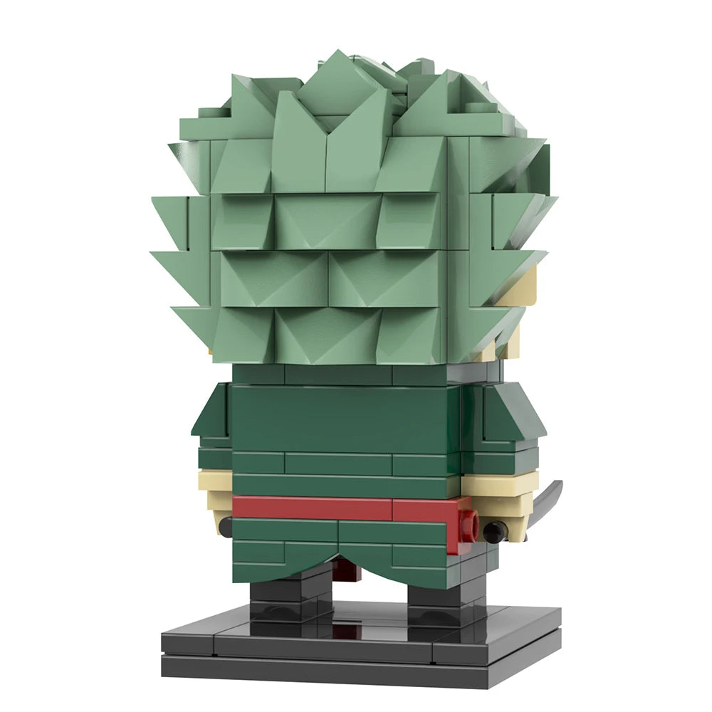 Figurine lego One Piece - Roronoa Zoro (Style Bloc)