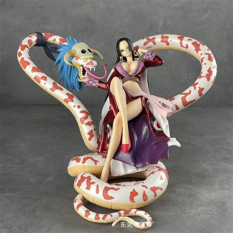 Figura de One Piece: Boa Hancock con Salomé (Versión Deluxe)