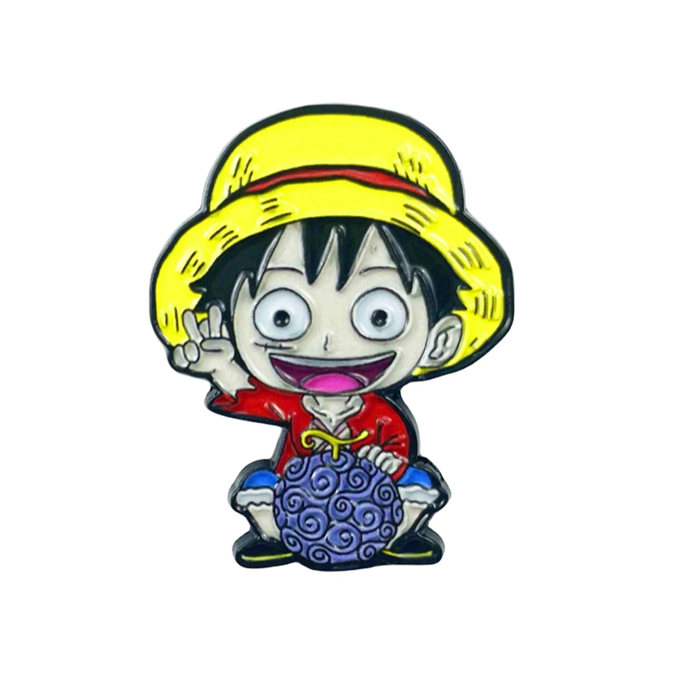 Pines de One Piece: Luffy con el traje tradicional del País de Wano
