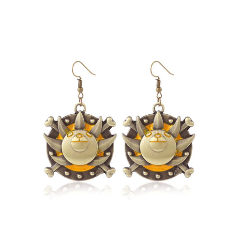 Orecchini One Piece - Thousand Sunny Emblem Gold
