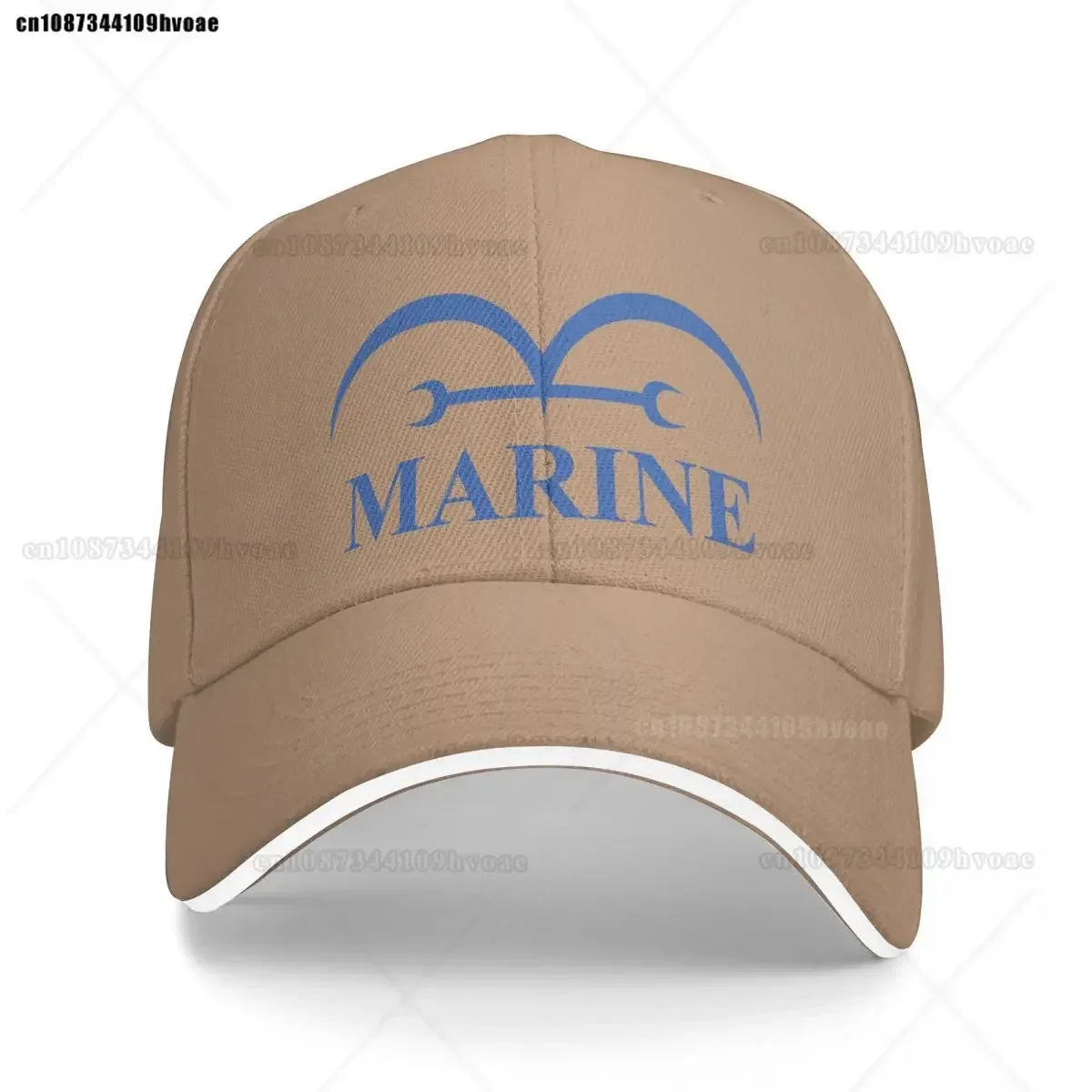 Casquette One Piece Marine - Beige / Sable (Logo Brodé)
