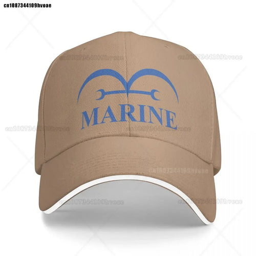 Casquette One Piece Marine - Beige / Sable (Logo Brodé)