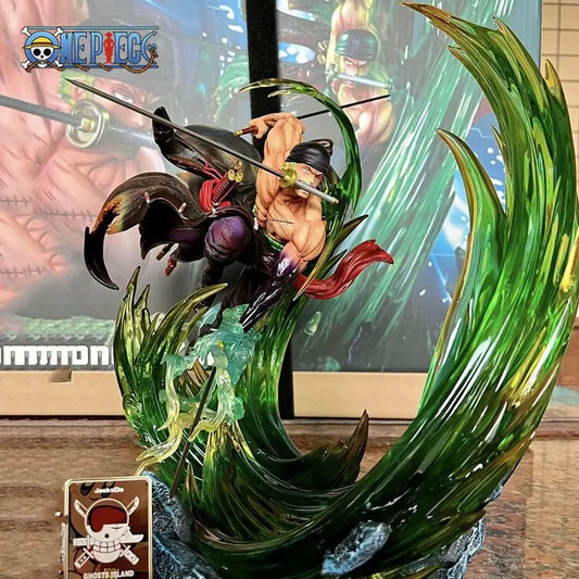 One Piece Figure - Roronoa Zoro Ashura (effetto taglio verde)