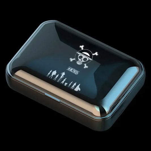 Auriculares inalámbricos One Piece – Símbolo pirata minimalista