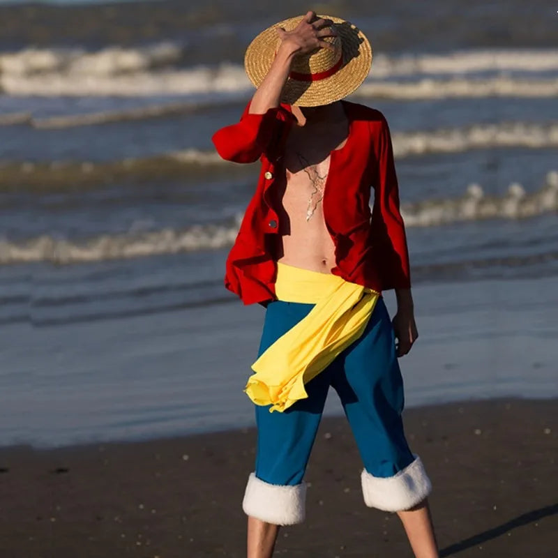 Cappello di paglia One Piece - Monkey D. Luffy (classico con cordino)