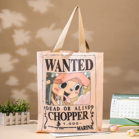 Bolsa de mano de One Piece: póster de "Se busca", Tony Tony Chopper, adorable