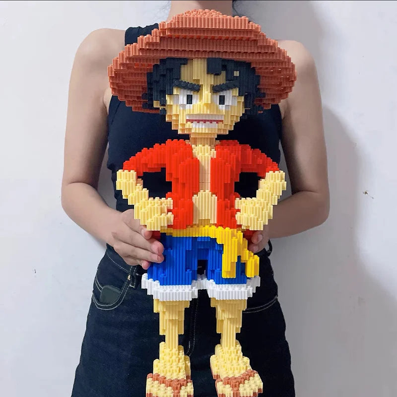 Lego One Piece - Statue Géante de Monkey D. Luffy (Modèle Exposition)
