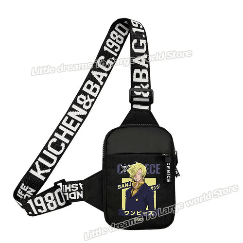 Bolso de hombro de One Piece – Retrato serio de Sanji