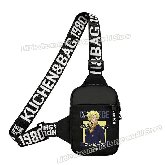 Bolso de hombro de One Piece – Retrato serio de Sanji