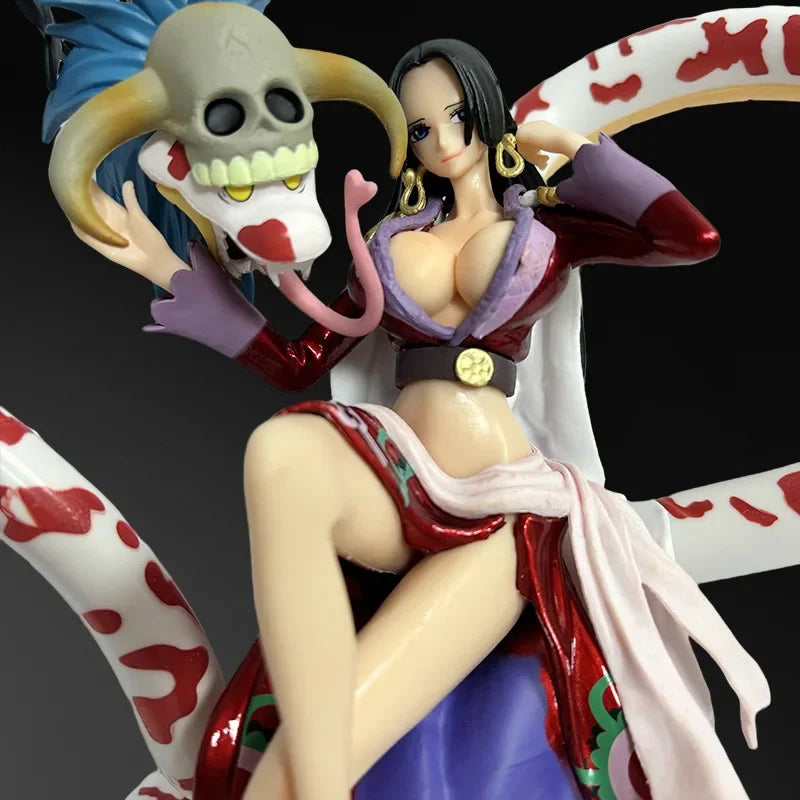 Figura de One Piece: Boa Hancock con Salomé (Versión Deluxe)