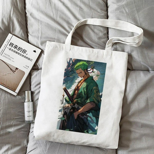 Sac Tote Bag One Piece – Zoro Illustration Pleine Page