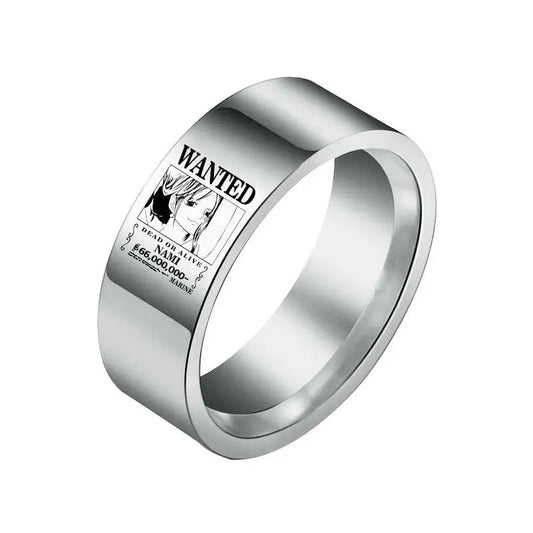 Anillo de One Piece - Se busca Nami