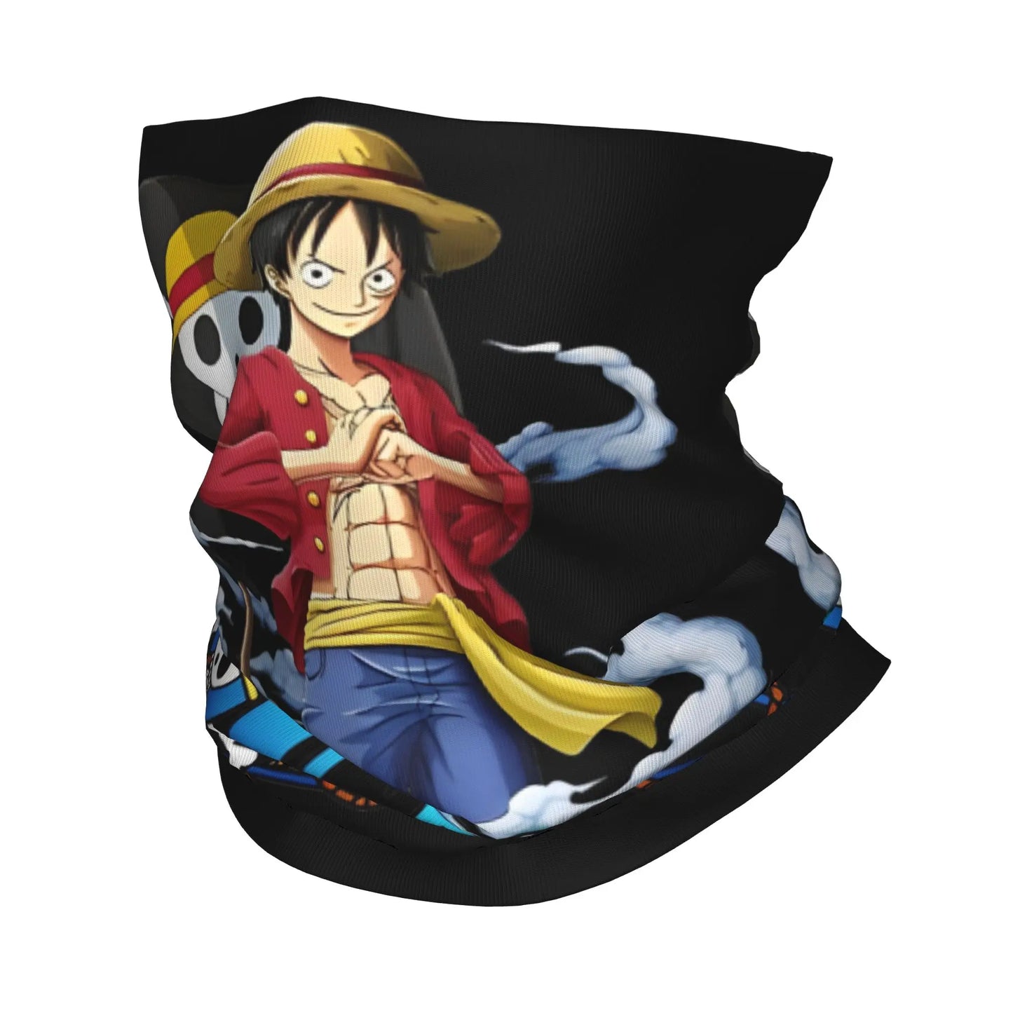 Calentador de cuello de One Piece - Capa del Capitán Luffy