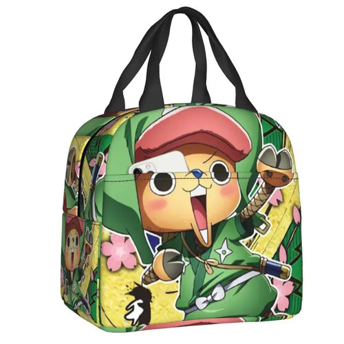 Sac isotherme One Piece – Tony Tony Chopper Vert Aventurier