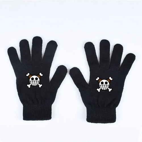 Guanti One Piece – Classico teschio pirata