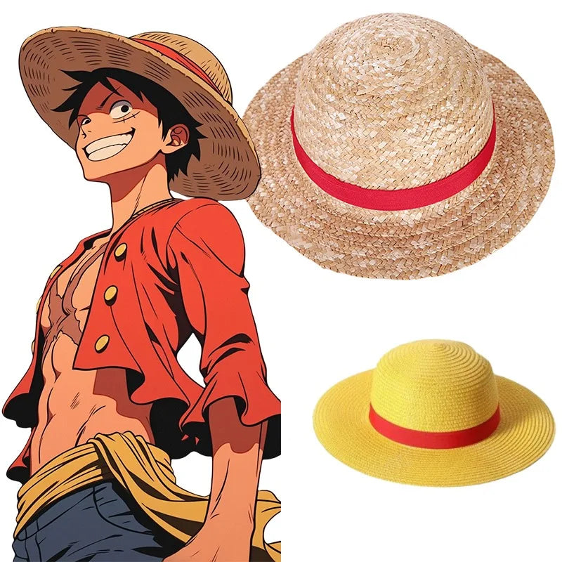 Cappello di paglia One Piece - Monkey D. Luffy (classico con cordino)