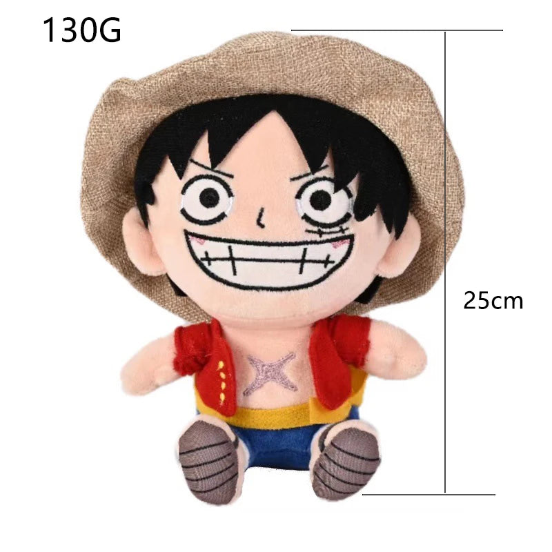 Lote de peluches de One Piece: Luffy Gear 5 y Monkey D. Luffy Chibi