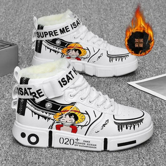 Zapatillas One Piece - Ropa de calle Zoro blanco