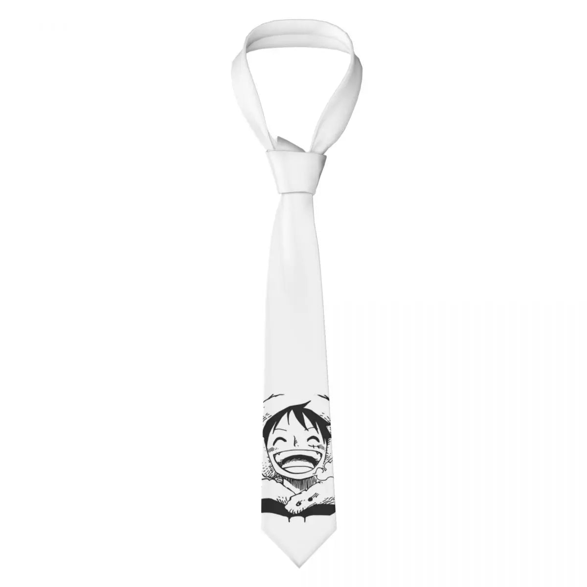 Corbata de One Piece – Pirata Calavera Blanca