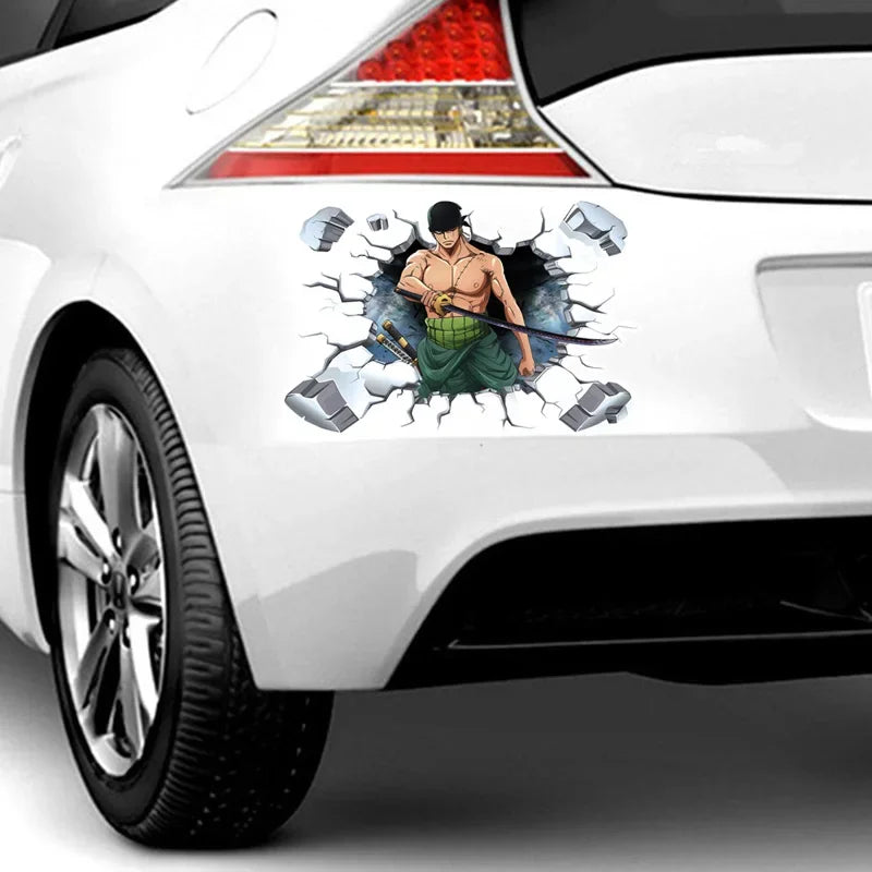 Accessorio per auto One Piece - Figurina di Rufy per bocchetta di ventilazione