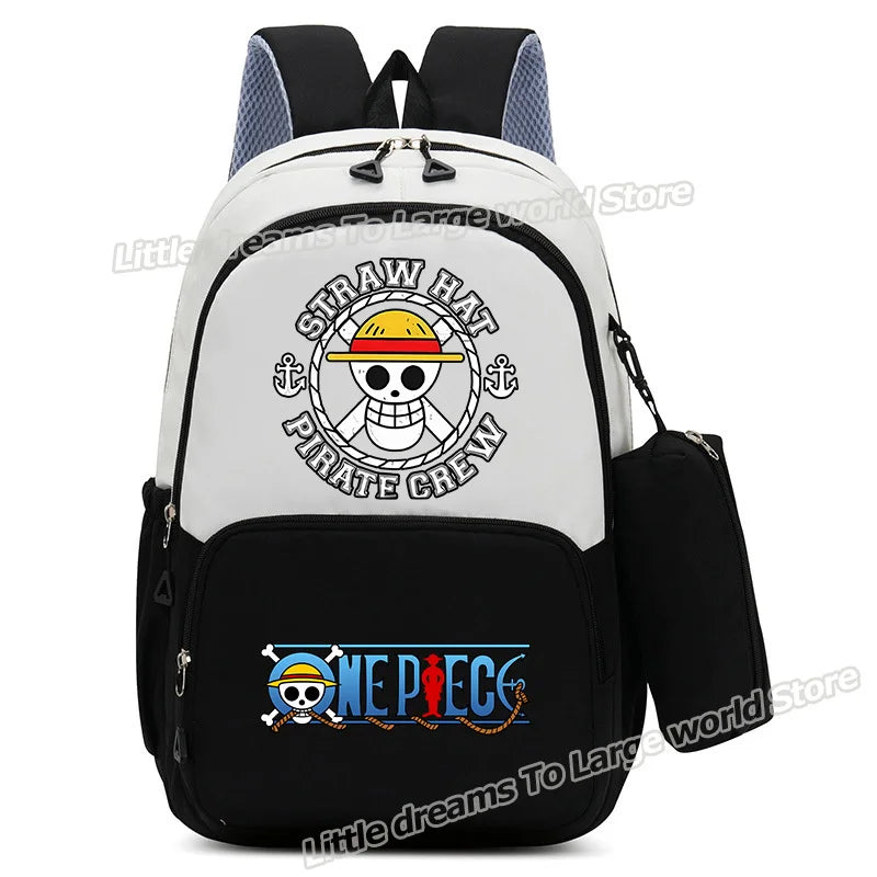 Sac à Dos One Piece – Emblème Pirates Chapeau de Paille