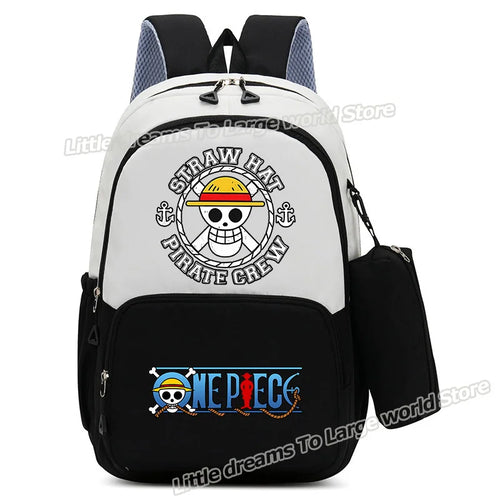Sac à Dos One Piece – Emblème Pirates Chapeau de Paille