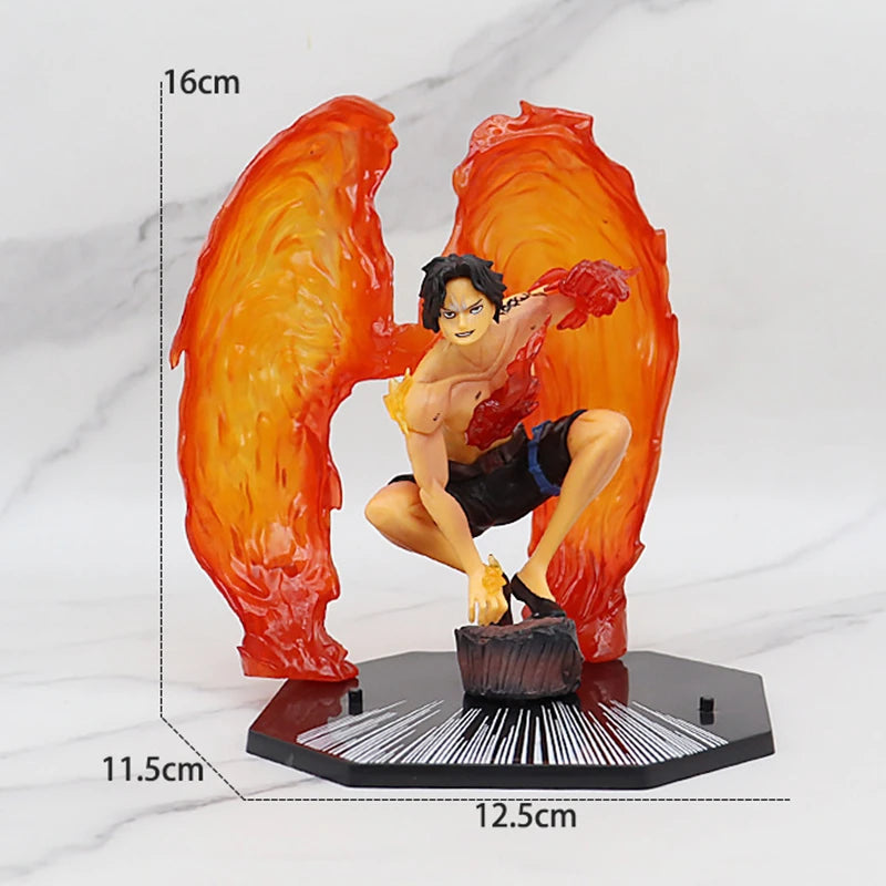 Figura de One Piece - Portgas D. Ace "Puño de Fuego" (Efectos dinámicos)