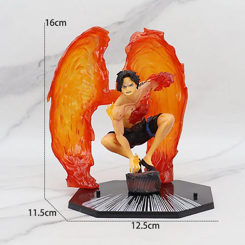 Figura de One Piece - Portgas D. Ace "Puño de Fuego" (Efectos dinámicos)