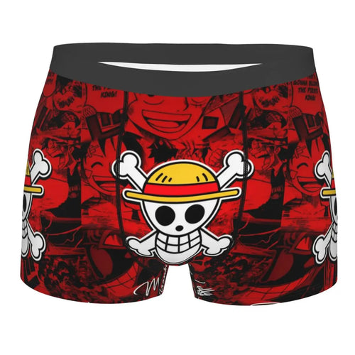 Boxer - Jolly Roger rojo