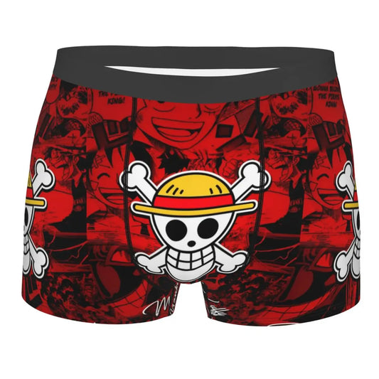 Boxer - Jolly Roger rojo