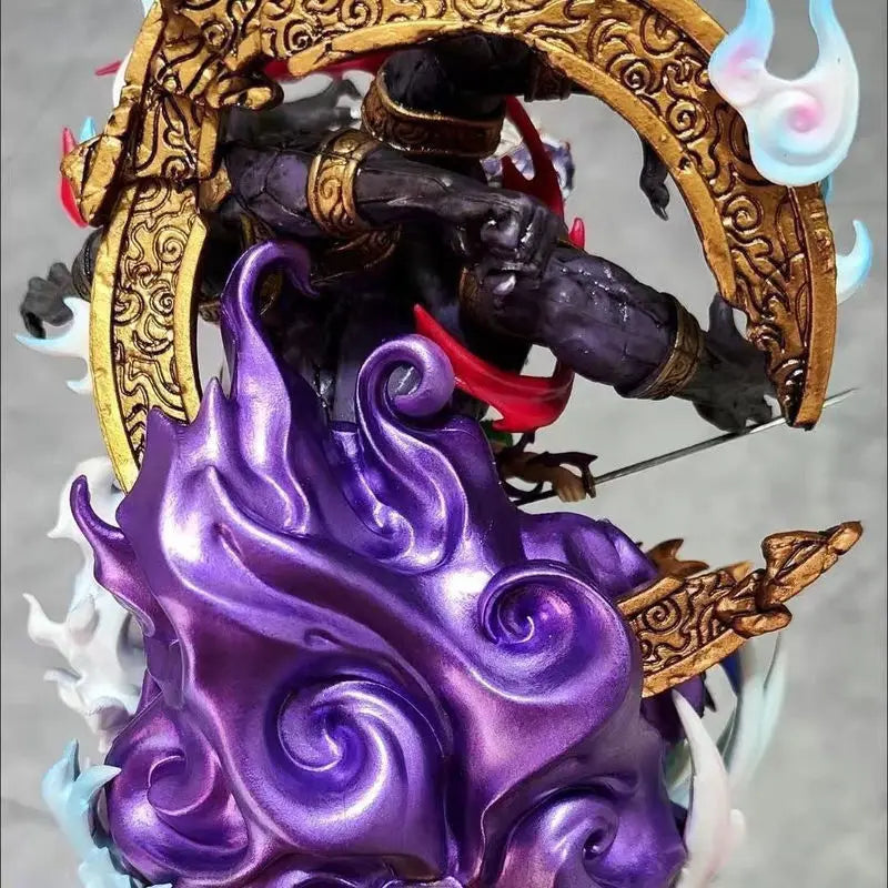 Estatua de colección de One Piece - Zoro Enma (Efectos de energía espectaculares)