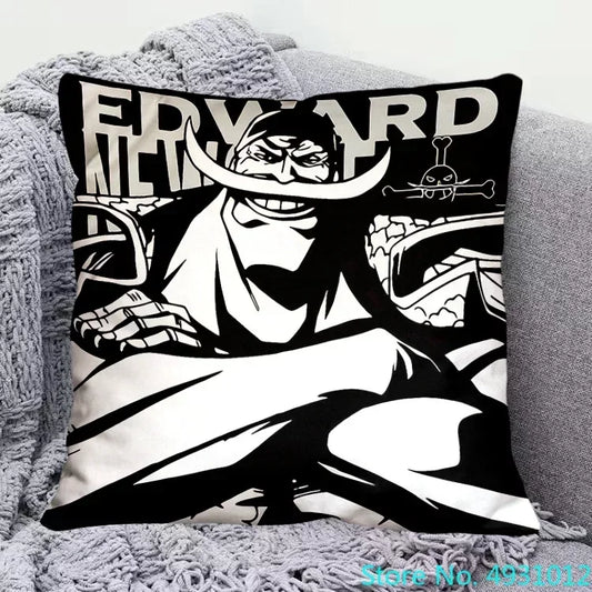 Housse de Coussin One Piece - Barbe Blanche (Design Vectoriel)