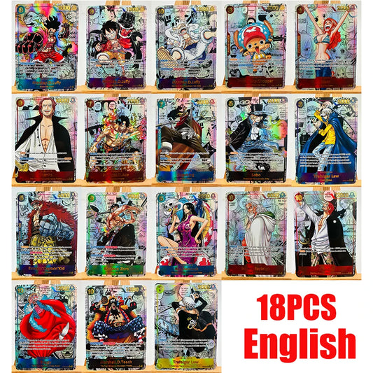 Pacchetto di carte TCG One Piece - Set Premium 18 pezzi (inglese)