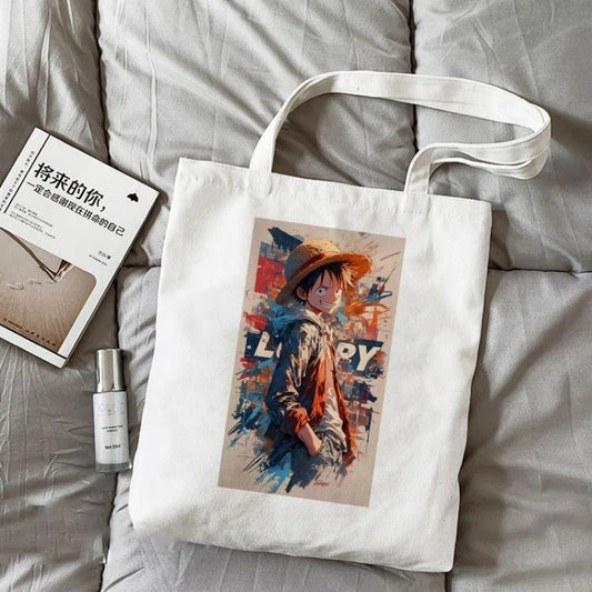 Bolso de mano de One Piece: Ilustración épica de piratas