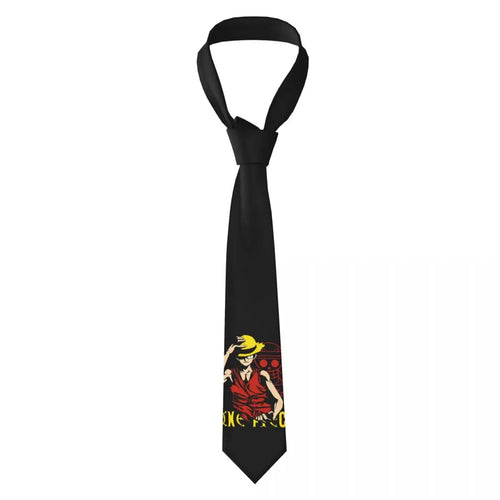 Cravatta One Piece – Illustrazione di Rufy Fire