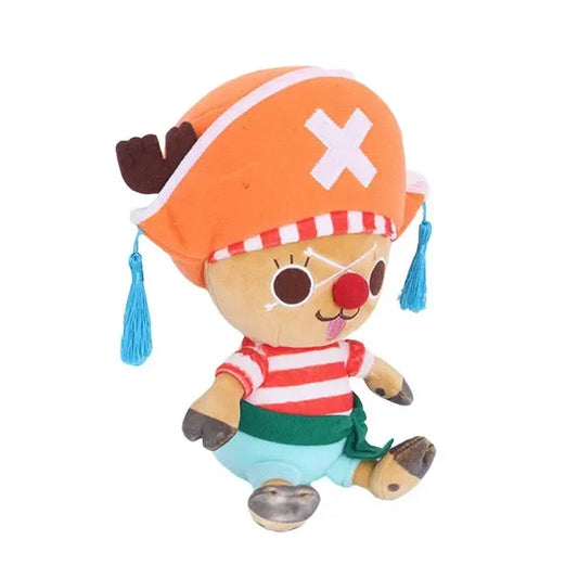 Peluche One Piece - Tony Tony Chopper (stile a strisce multicolori)