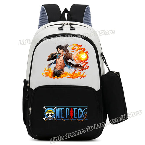 Sac à Dos One Piece – Monkey D. Luffy Aura de Feu