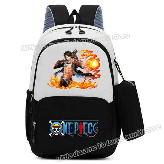 Mochila de One Piece – Monkey D. Luffy Fire Aura