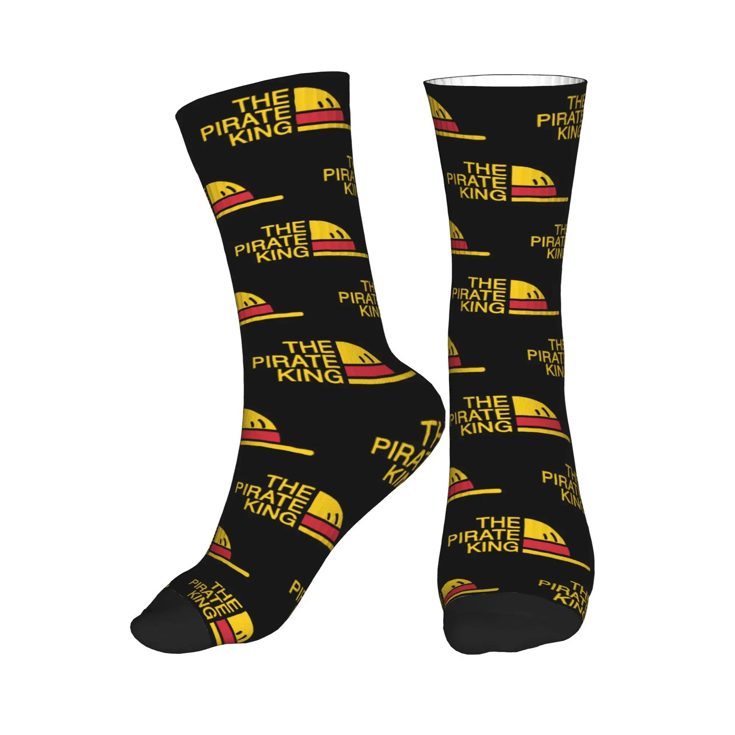 Calcetines de One Piece - Carteles de búsqueda negros