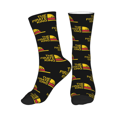 Calcetines de One Piece - Carteles de búsqueda negros